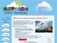 Tablet Screenshot of happy-kids-plauen.de